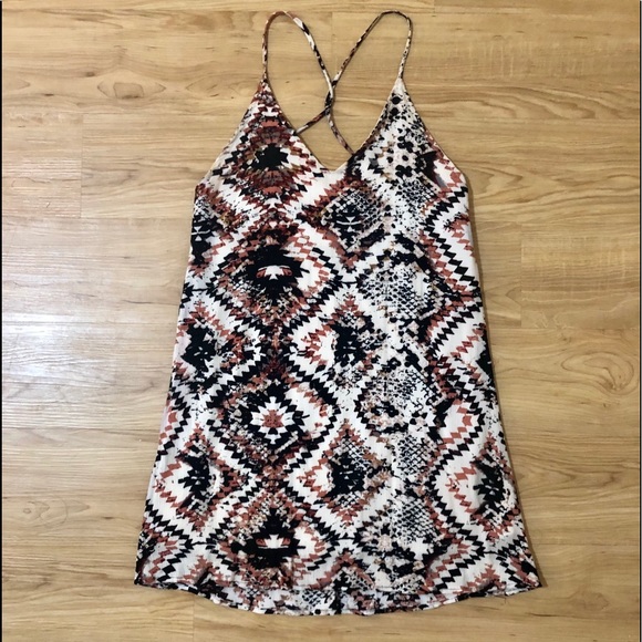 Tobi Aztec Print Swing Dress - Picture 5 of 6